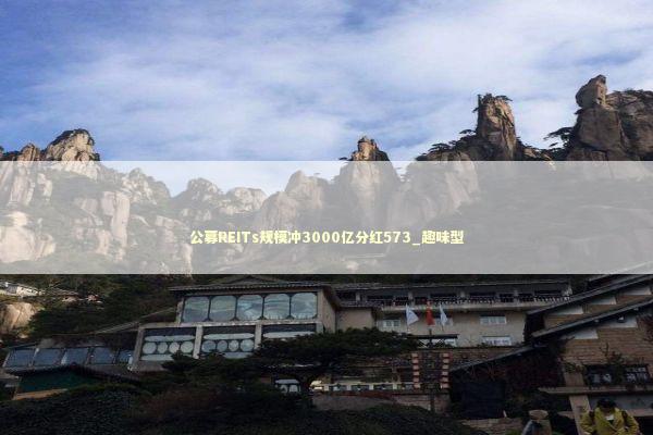 公募REITs规模冲3000亿分红573_趣味型 新闻