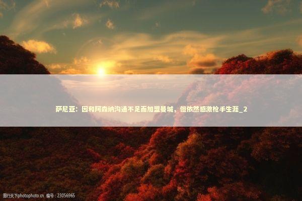 萨尼亚：因和阿森纳沟通不足而加盟曼城，但依然感激枪手生涯_2
