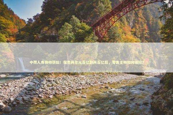 中荷人寿换帅获批！保费两年从百亿到两百亿后，零售主帅如何接招？