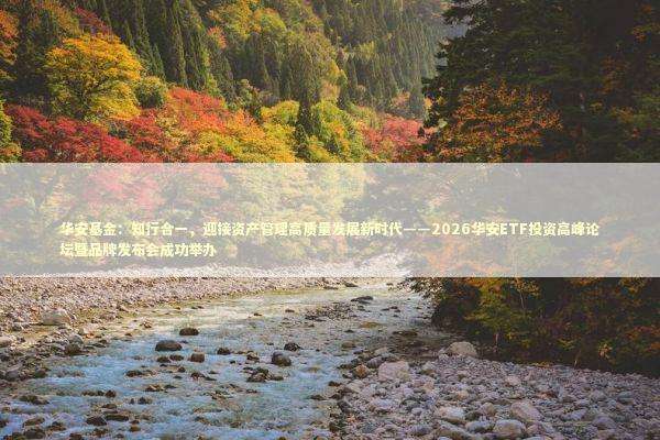 华安基金:知行合一,迎接资产管理高质量发展新时代——2026华安ETF投资高峰论坛暨品牌发布会成功举办 华安基金:知行合一,迎接资产管理高质量发展新时代——2026华安ETF投资高峰论坛暨品牌发布会成功举办 新闻